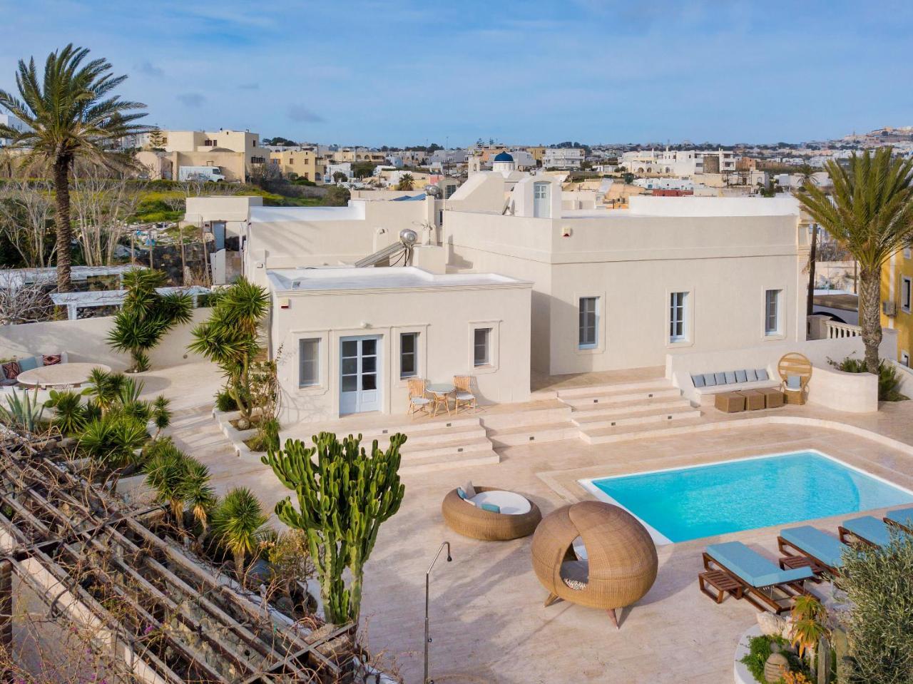 Indigo Luxury Mansion Karterados (Santorini) Exterior foto